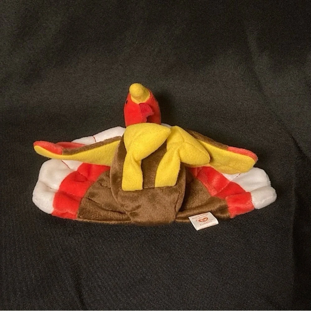 💫 Vintage 1997 Gobbles The Turkey Ty Beanie Baby - Picture 6 of 14